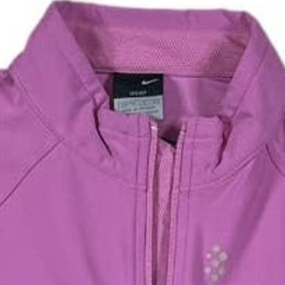 Nike Zip Up Top in Pink | Size L - Picture 5 of 6